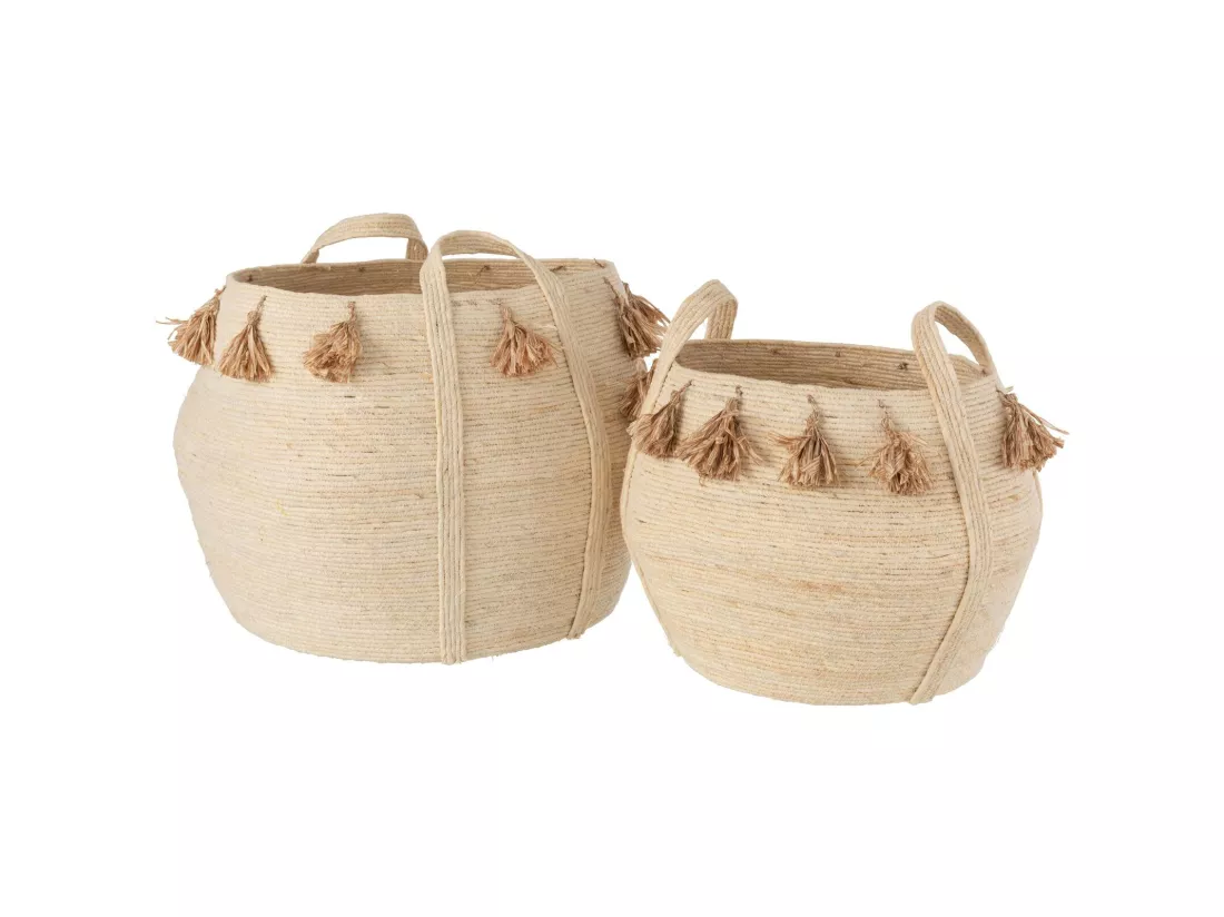 Lot de 2 paniers Eatotis en Mais
