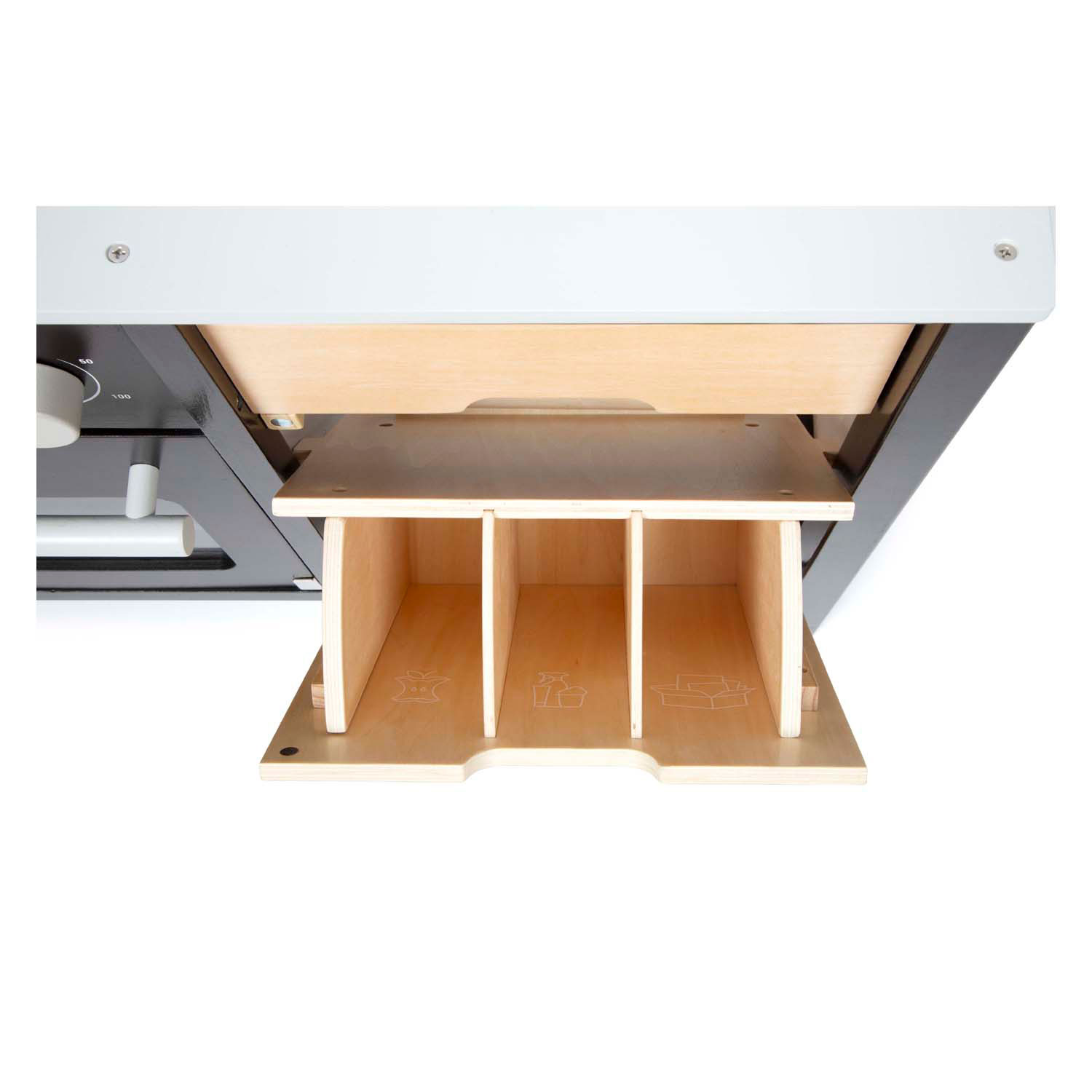 Small Foot - Houten Industriele Keuken met Keukeneiland, 18dlg.