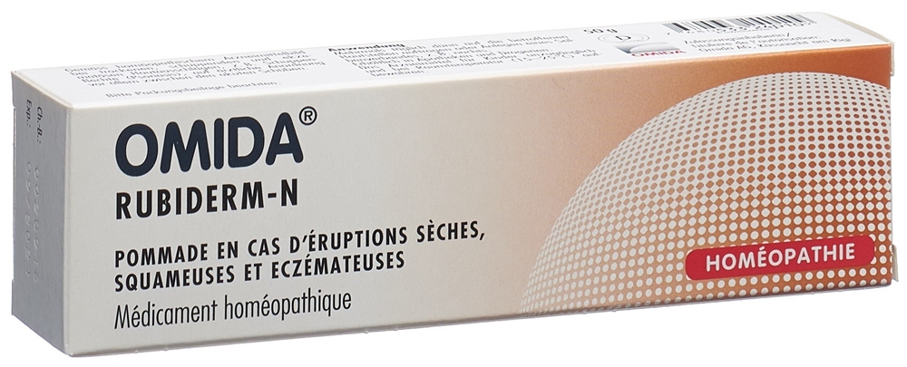 Omida Rubiderm N Creme Tb 50 g