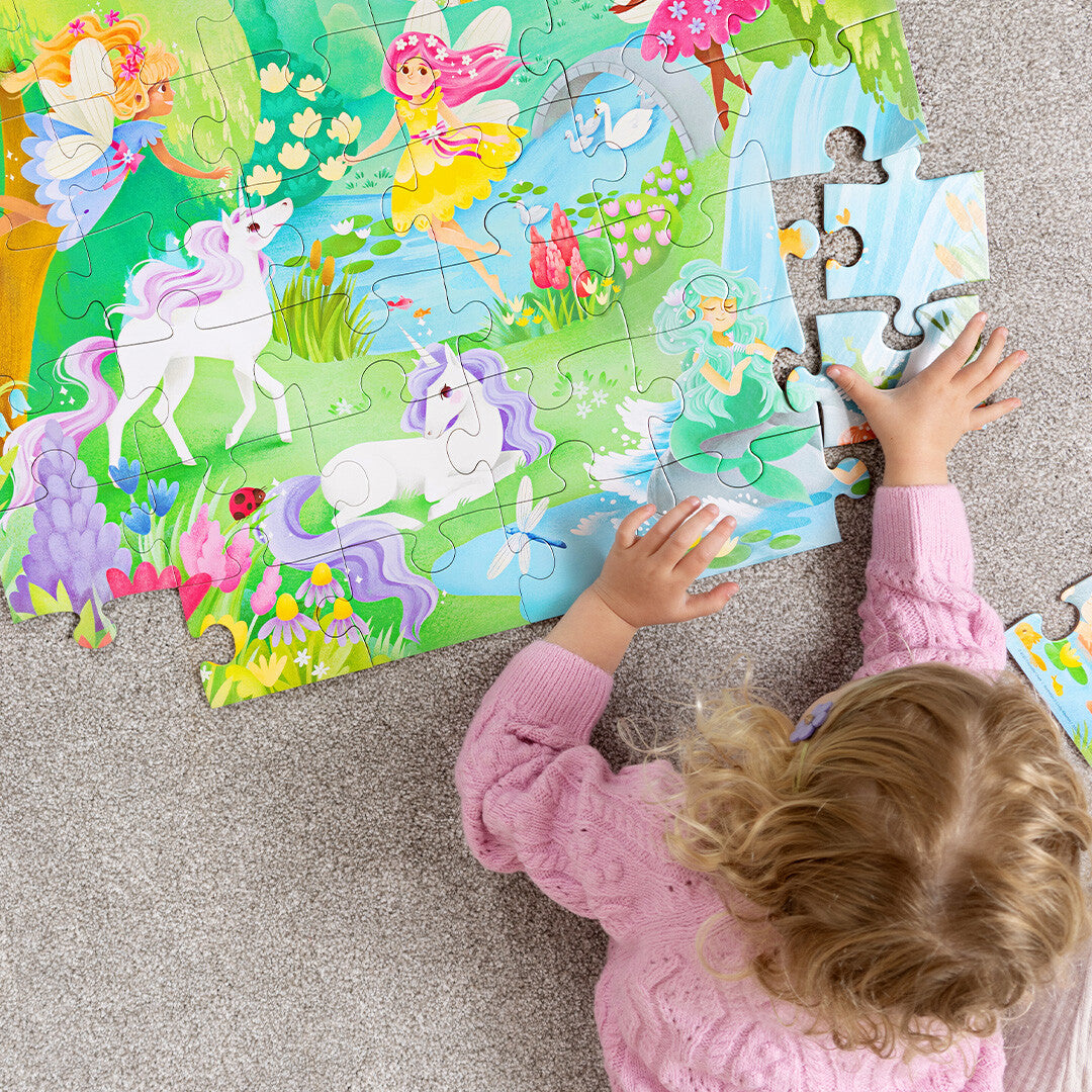 Crocodile creek vloerpuzzel magische vriendjes