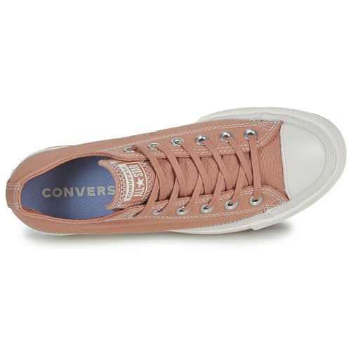 Converse - CHUCK TAYLOR ALL STAR LIFT PLATFORM MIXED MATERIAL - Vieux Rose
