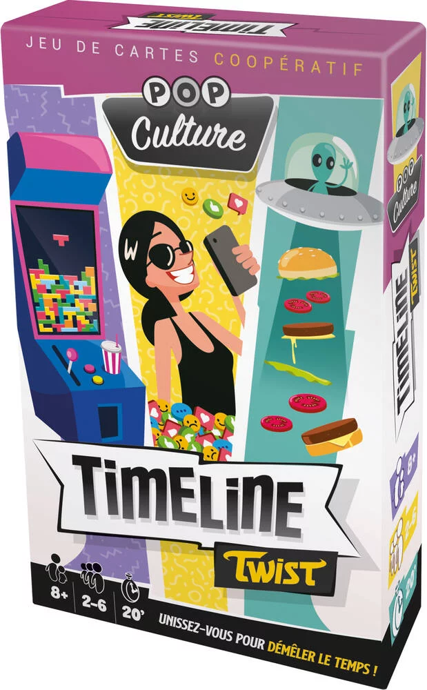 TIMELINE TWIST POP CULTURE - 100 CARDS