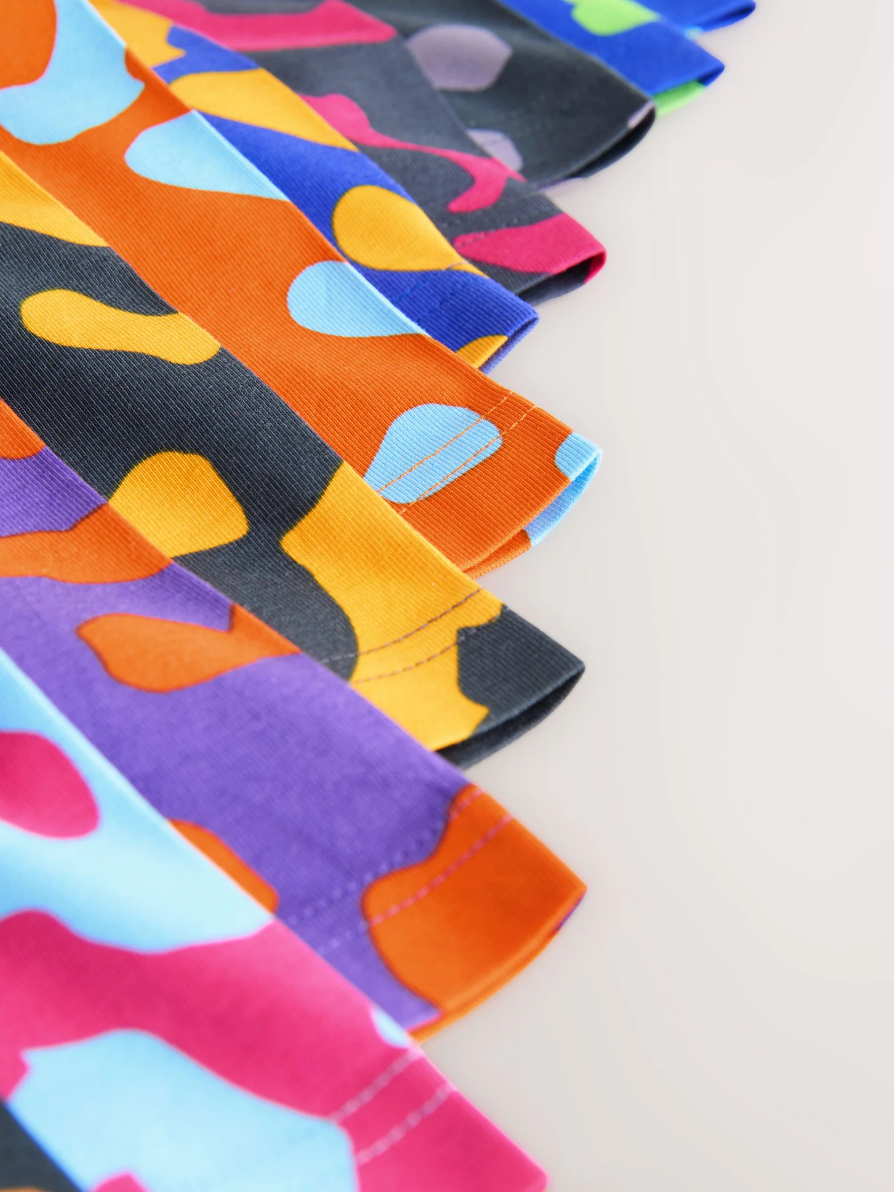 Felgekleurde camouflageprint - Verpakking van 10 boxers (2-16jr)