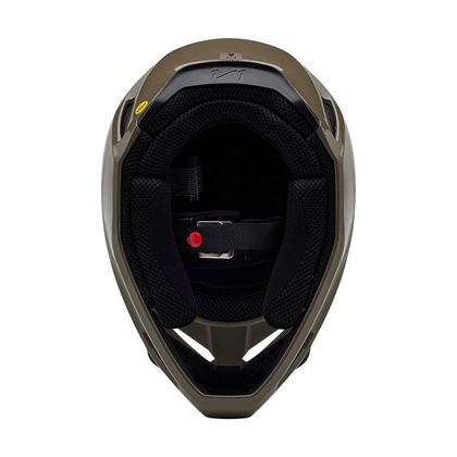 Casque cross Fox V1 SOLID 2025 - Gris