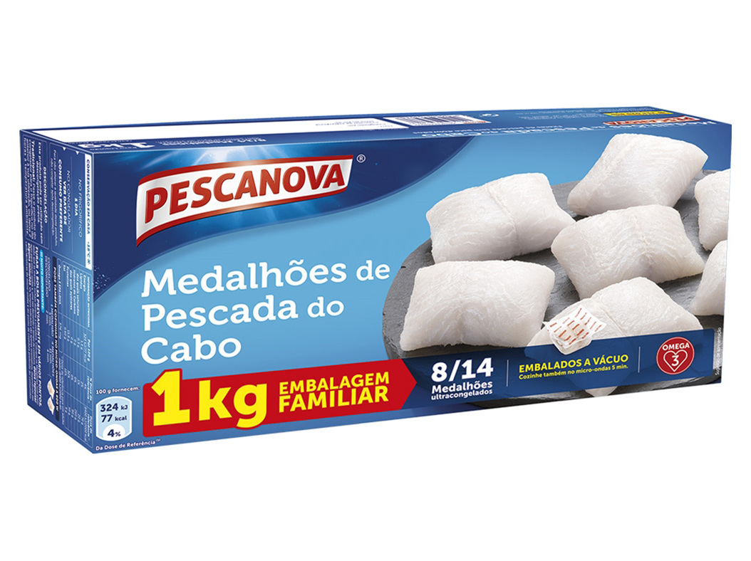 MEDALHÕES PESCANOVA PESCADA DO CABO 1KG