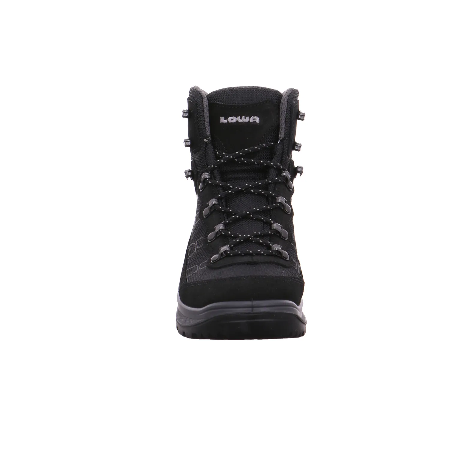 LOWA Wander- Bergschuh Damen Schwarz Lederimitat