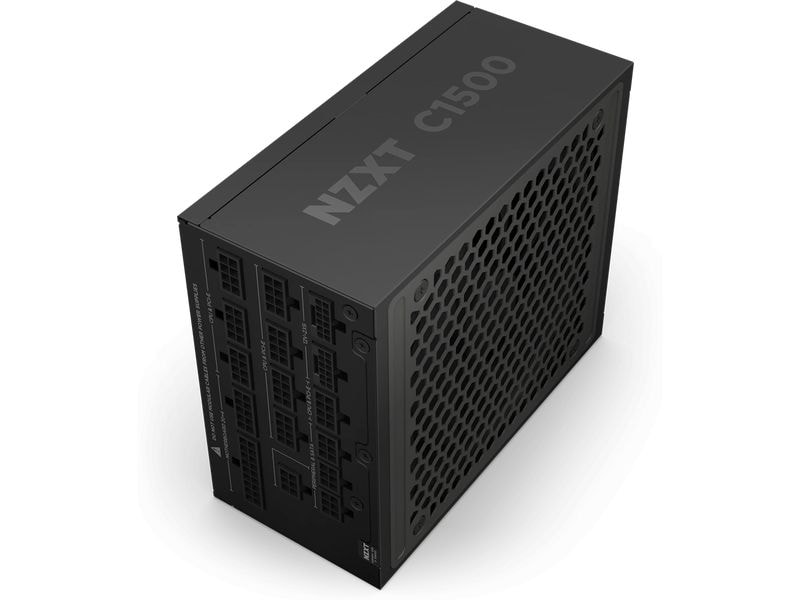 NZXT Netzteil C1500 Platinum 1500 W, inkl. Adapterkabel 1500 Watt 80 PLUS Platinum Vollmodulares ATX 3.1-Netzteil