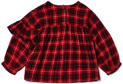 Luca & Lola Marietta Bluse, Red/Black