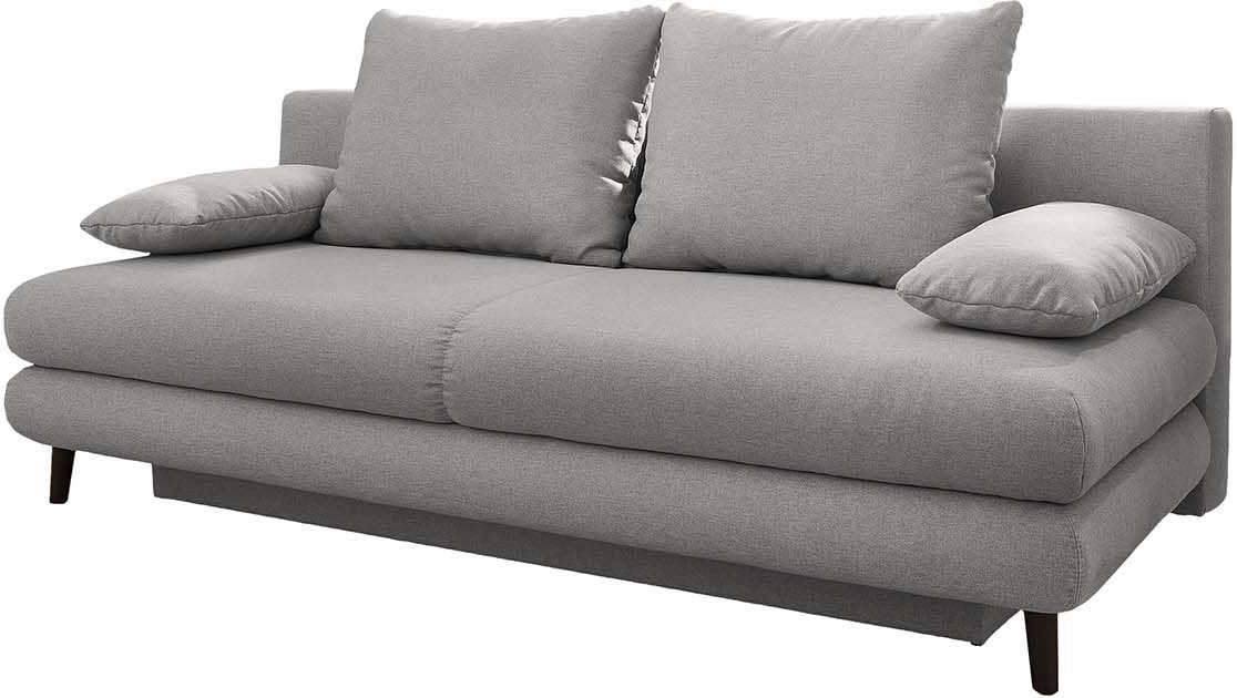 Jockenhöfer Gruppe Schlafsofa »Per, mit Gästebettfunktion, inklusive 4 Kissen« Wellenschaumpolsterung und grosszügigem Stauraum/Bettkasten