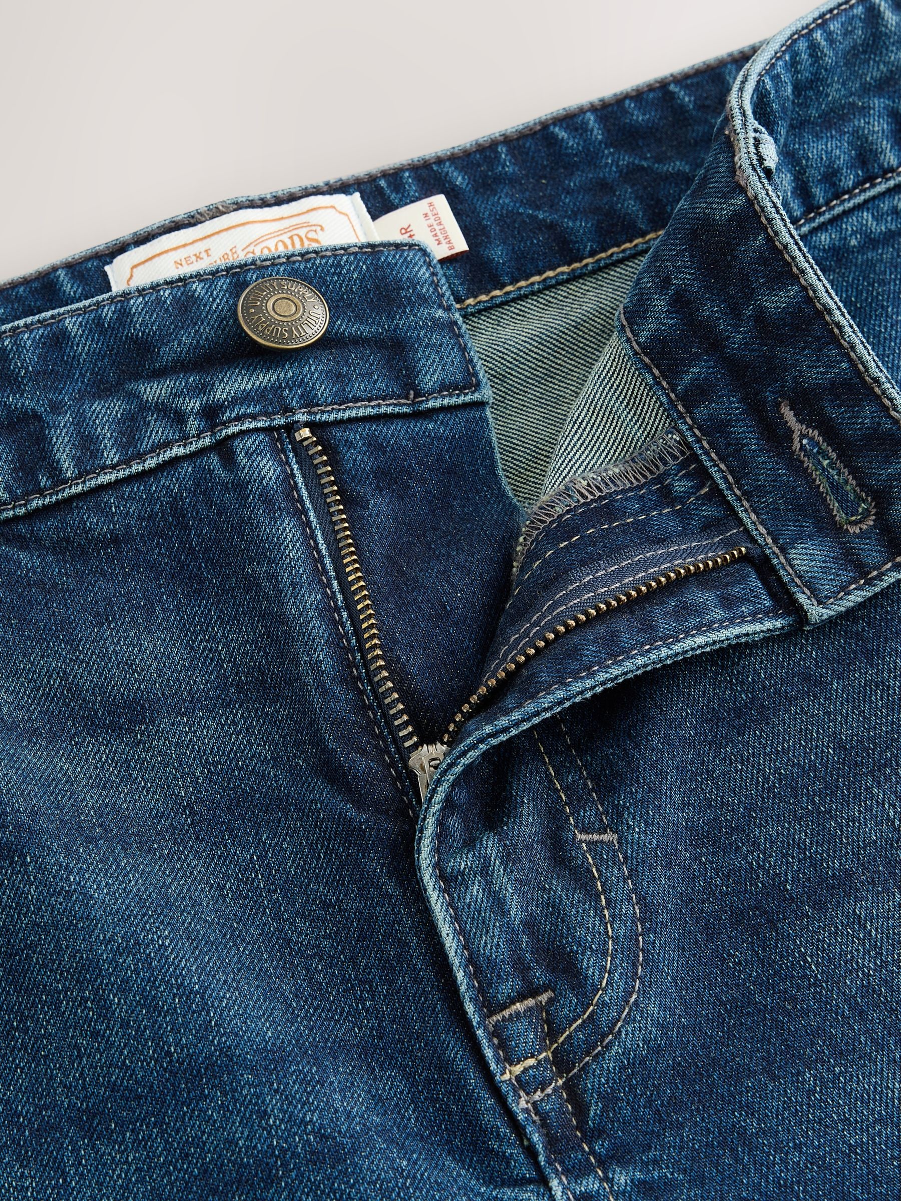 Donkerblauw - Signature zacht aanvoelende jeans