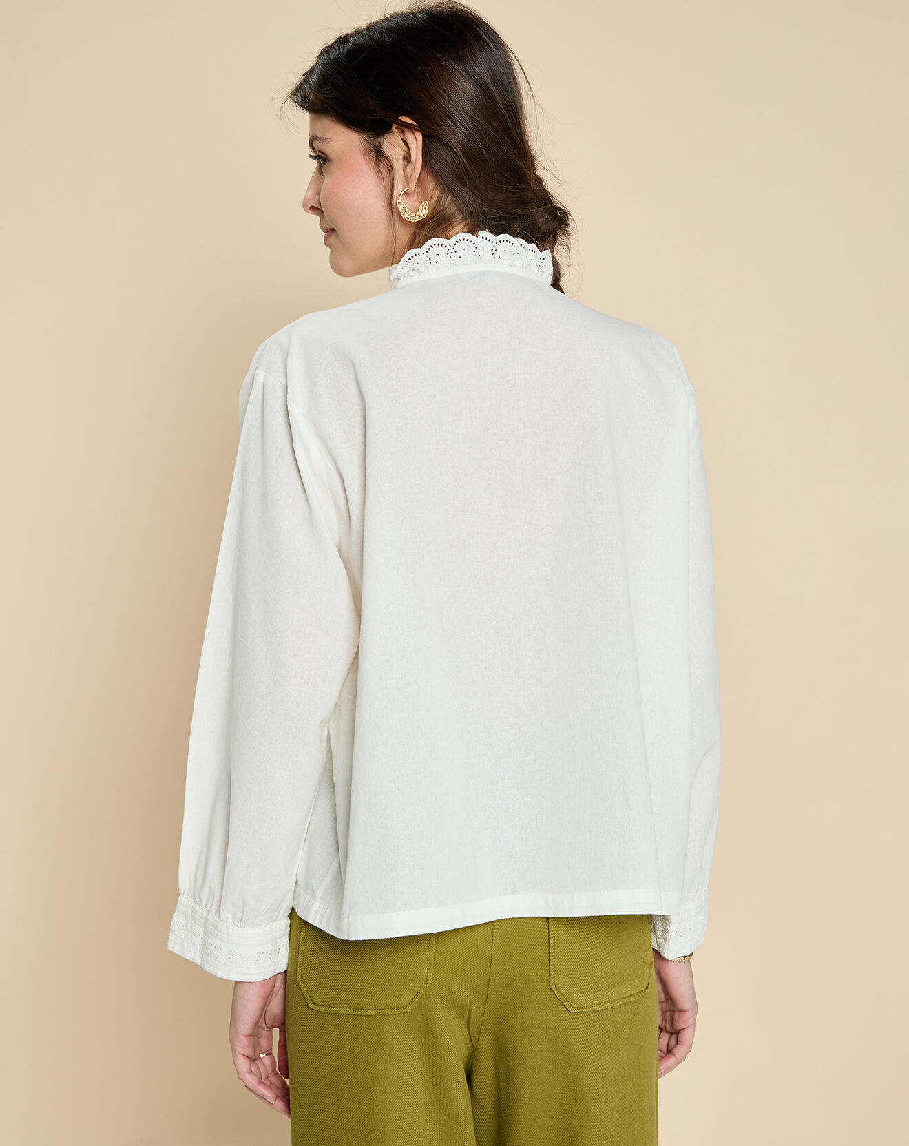 Harris Wilson Blouse Eureliana blanche
