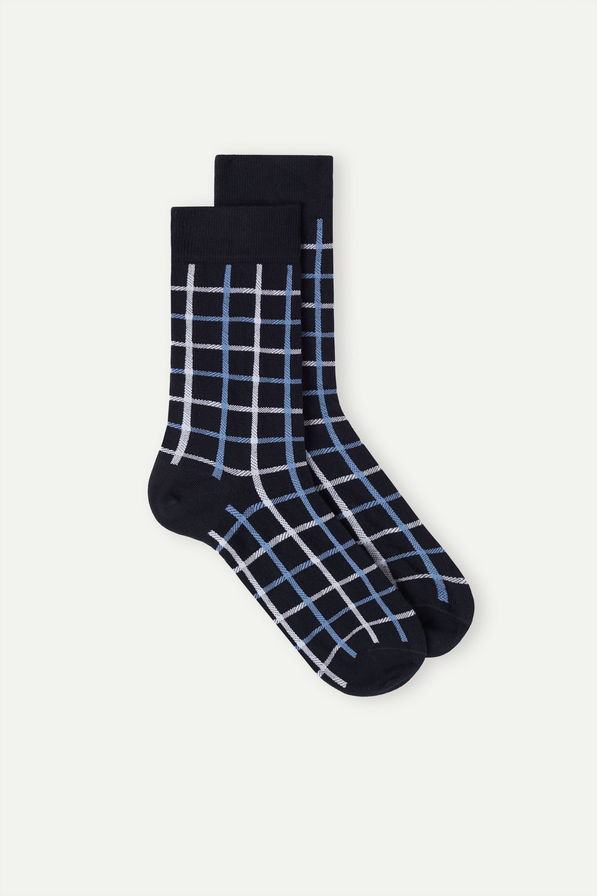 Meias curtas de algodão estampadas