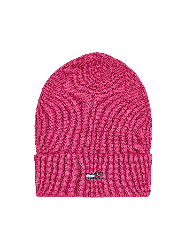 TOMMY JEANS Mütze - Haube  pink