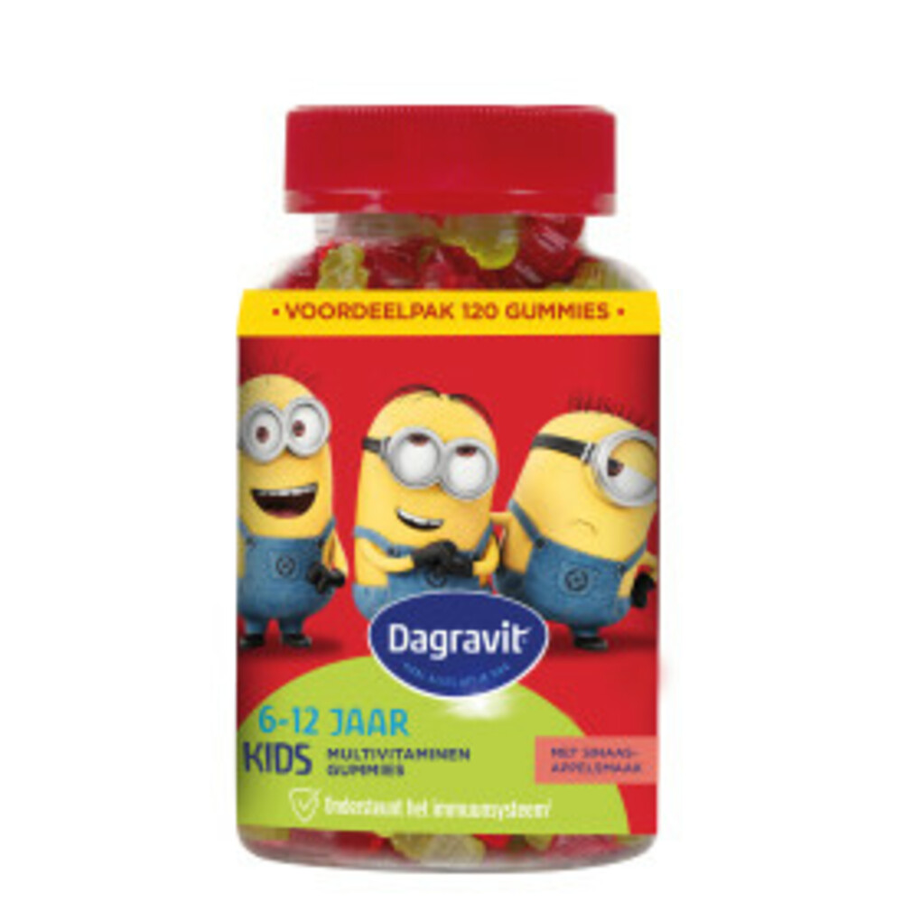 Dagravit Kids-Xtra Vitaminions Multivitaminen6-12 jaar120 gummies