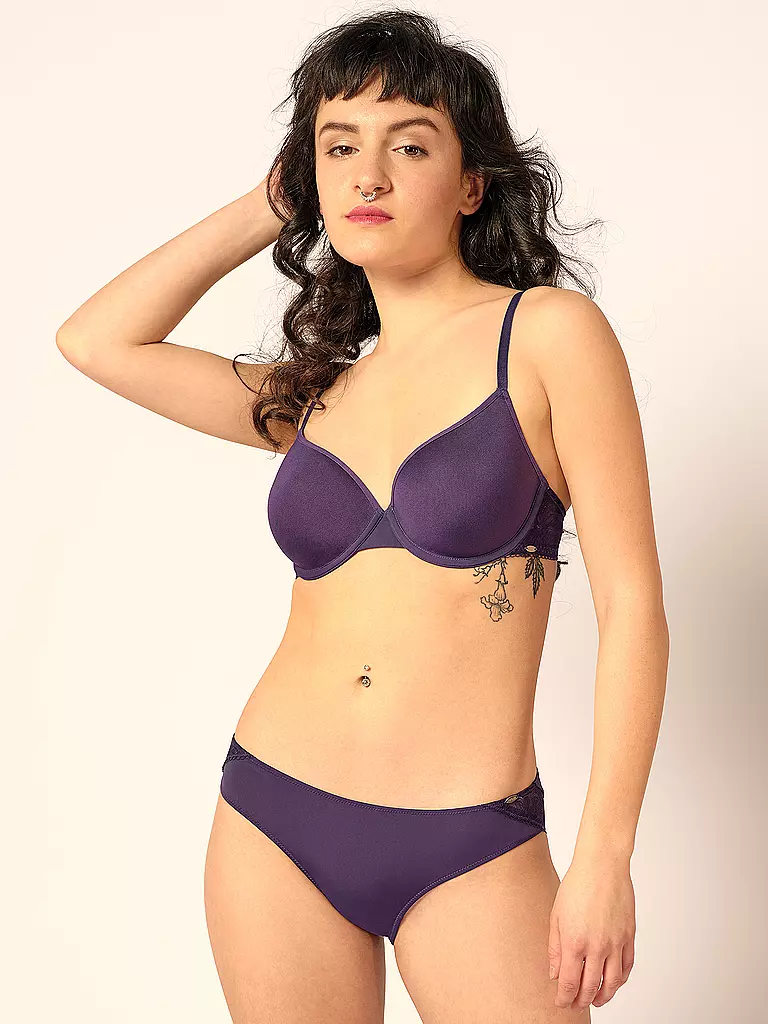 SKINY Spacer BH MICRO LACE lavender lila