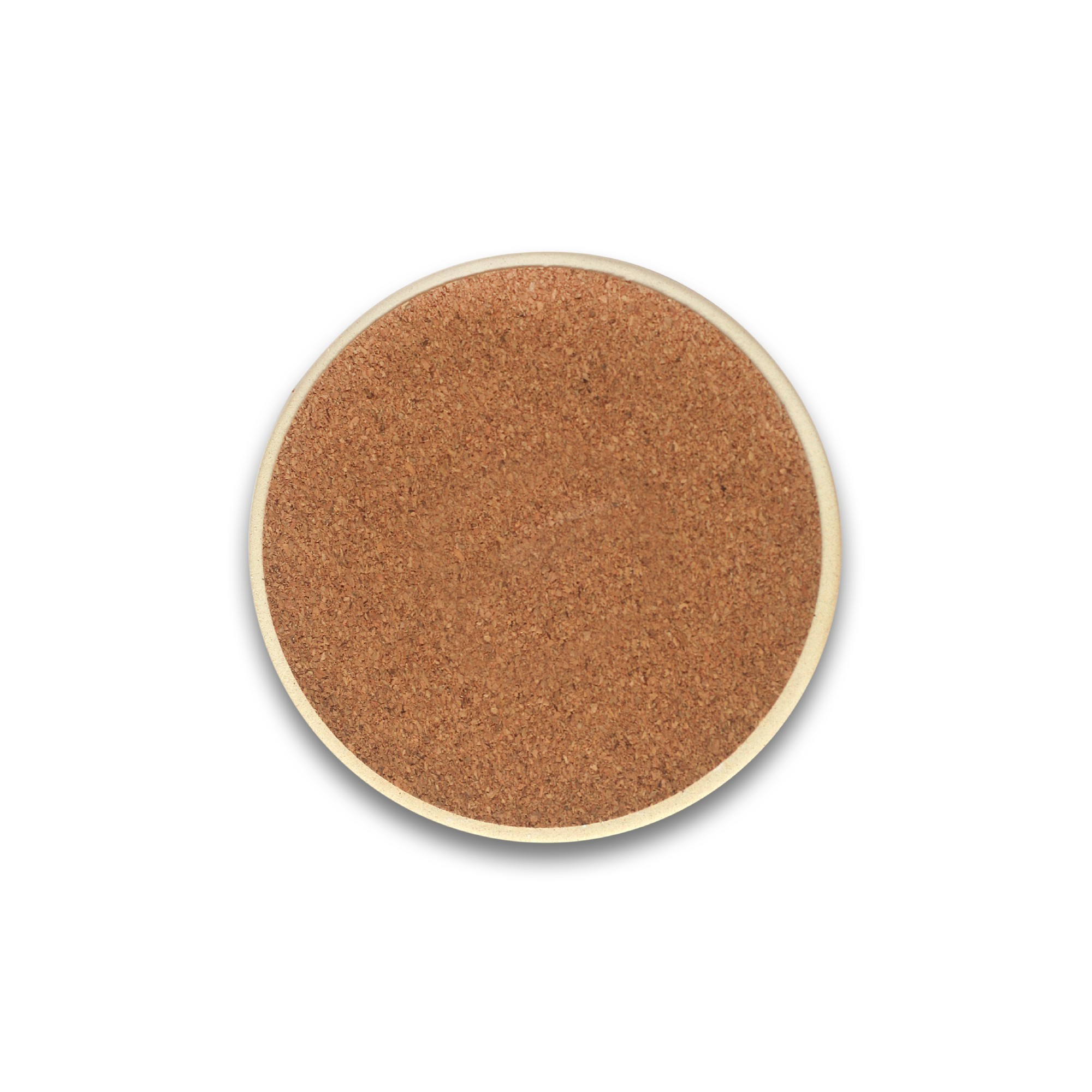 Steingutuntersetzer 'Ornament', beige, Ø 10 cm, H 1 cm zu 5,00