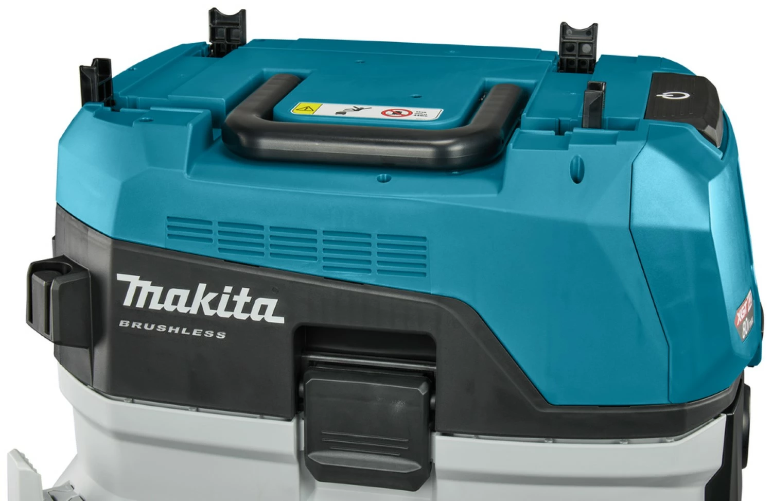 Makita VC007GLL21 XGT 2x40V Max Li-Ion accu Stofzuiger set (2x 8,0 Ah accu) nat en droog - L