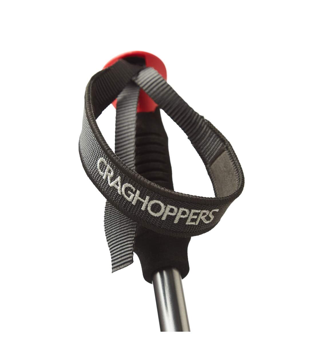 Craghoppers - Bâtons de randonnée VENTURE (Gris argenté / Noir / Rouge) (62 cm-135 cm) - UTCG1649