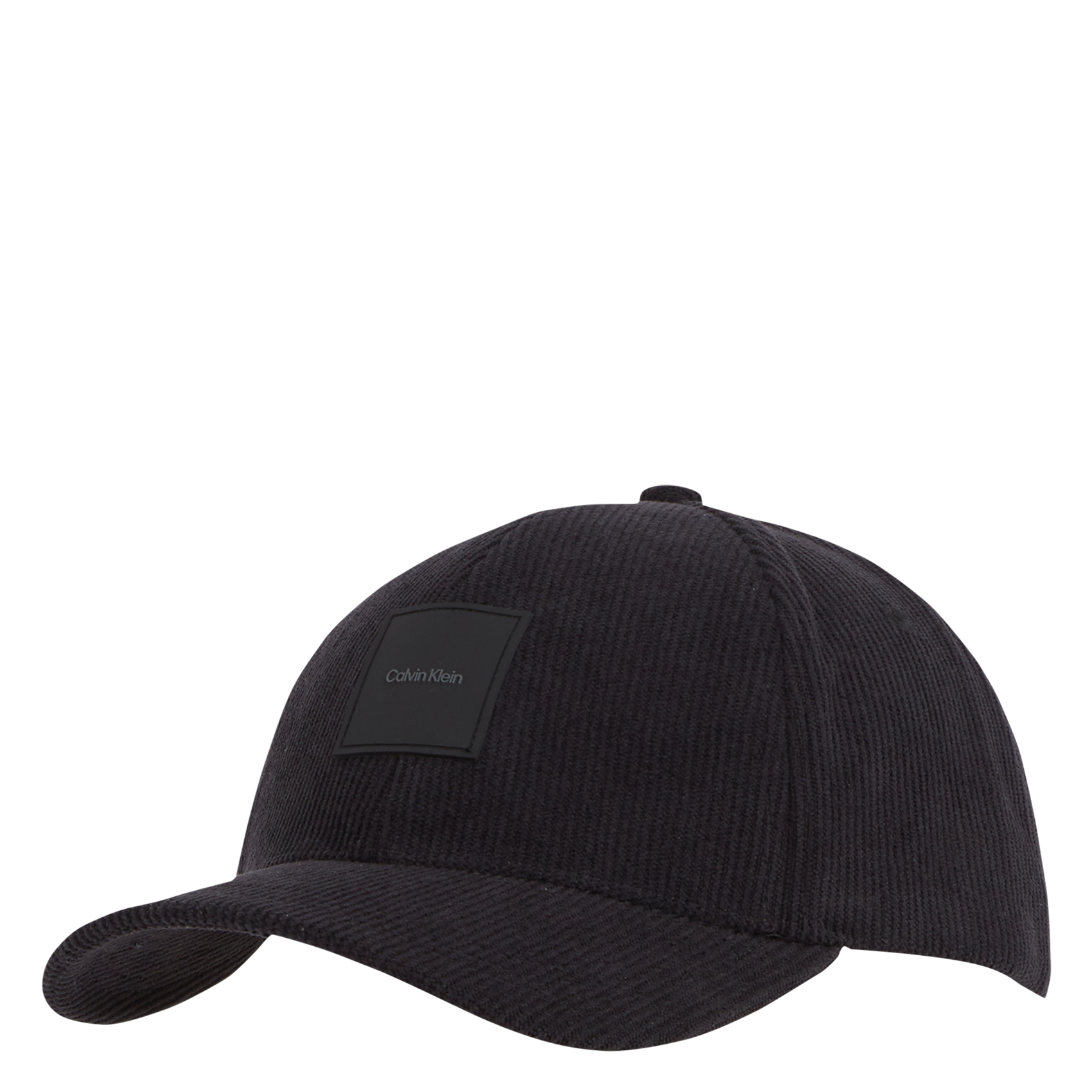 Casquette en velours côtelé | Noir