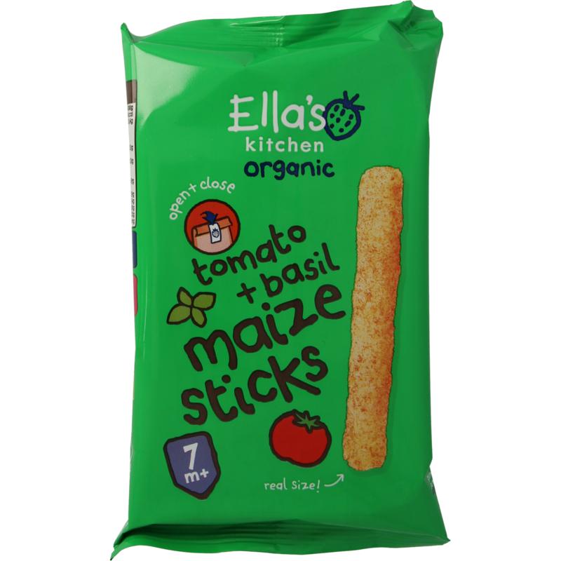Ella’s Kitchen Maize sticks tomato & basil 7m + (16 gr)