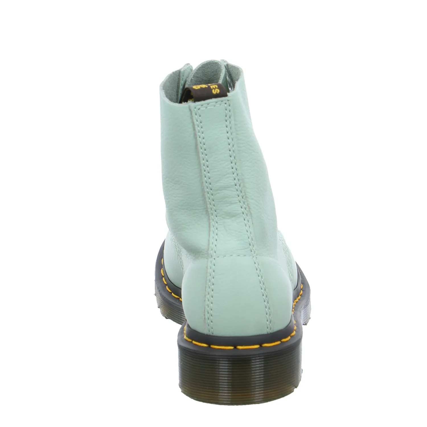 DR. MARTENS Boot Grün Leder