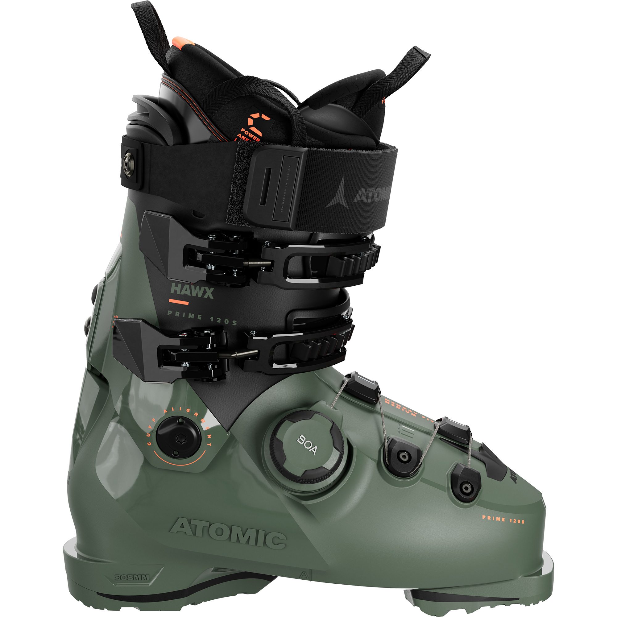 Atomic Hawx Prime 120 S BOA® GripWalk Alpin Skischuhe Herren army green