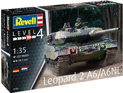 Revell - Leopard 2 A6 Tank Byggesæt - 1:35 - 03281