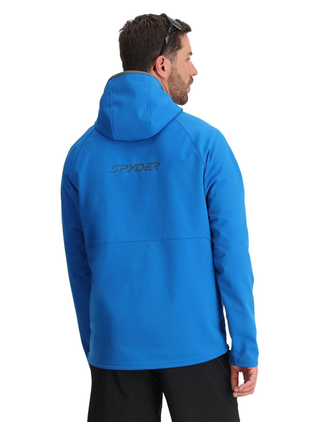 Gridweb Shellfleece Hoodie vest heren