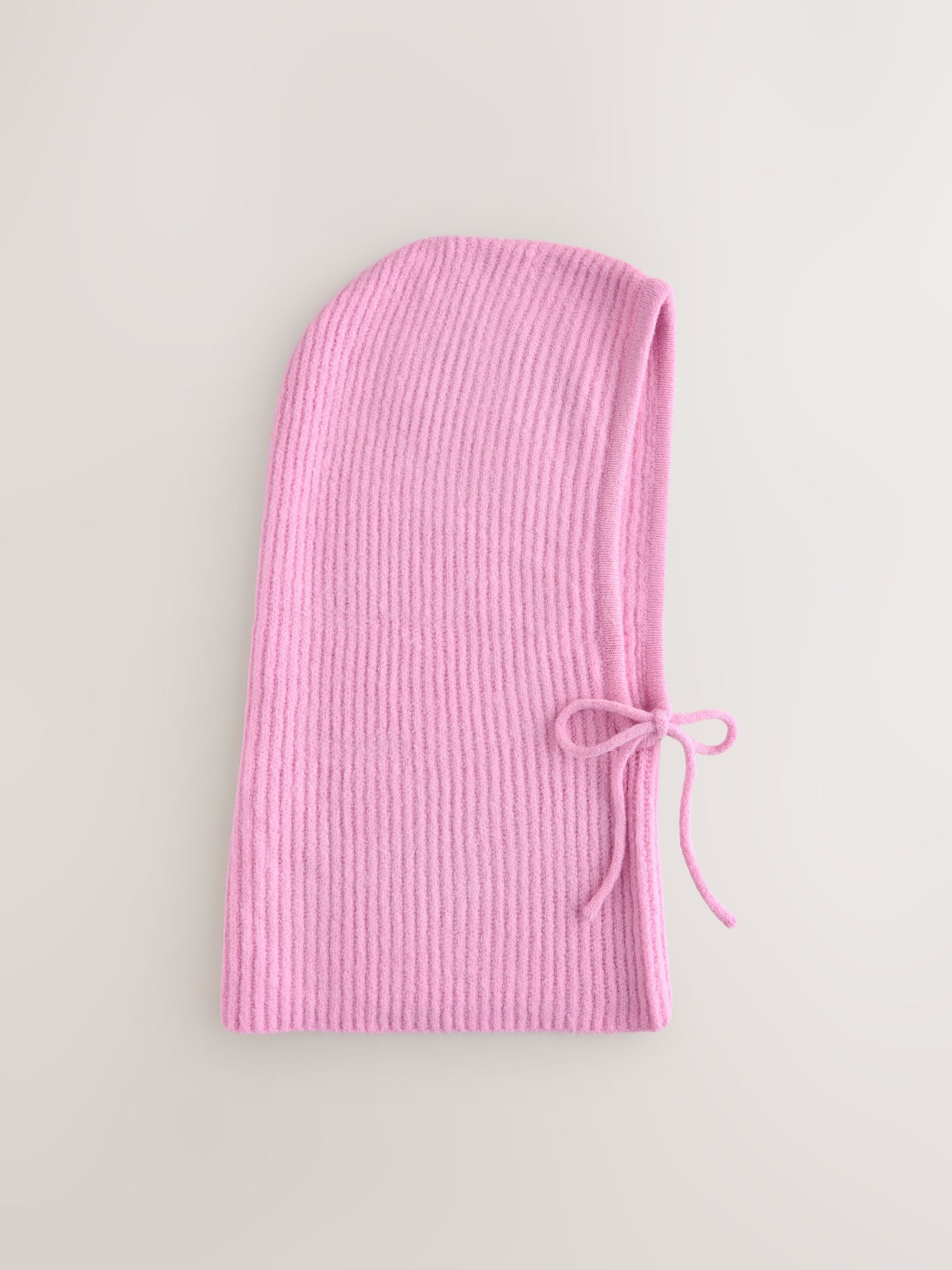 Roze - Ribbed Bonnet Hat