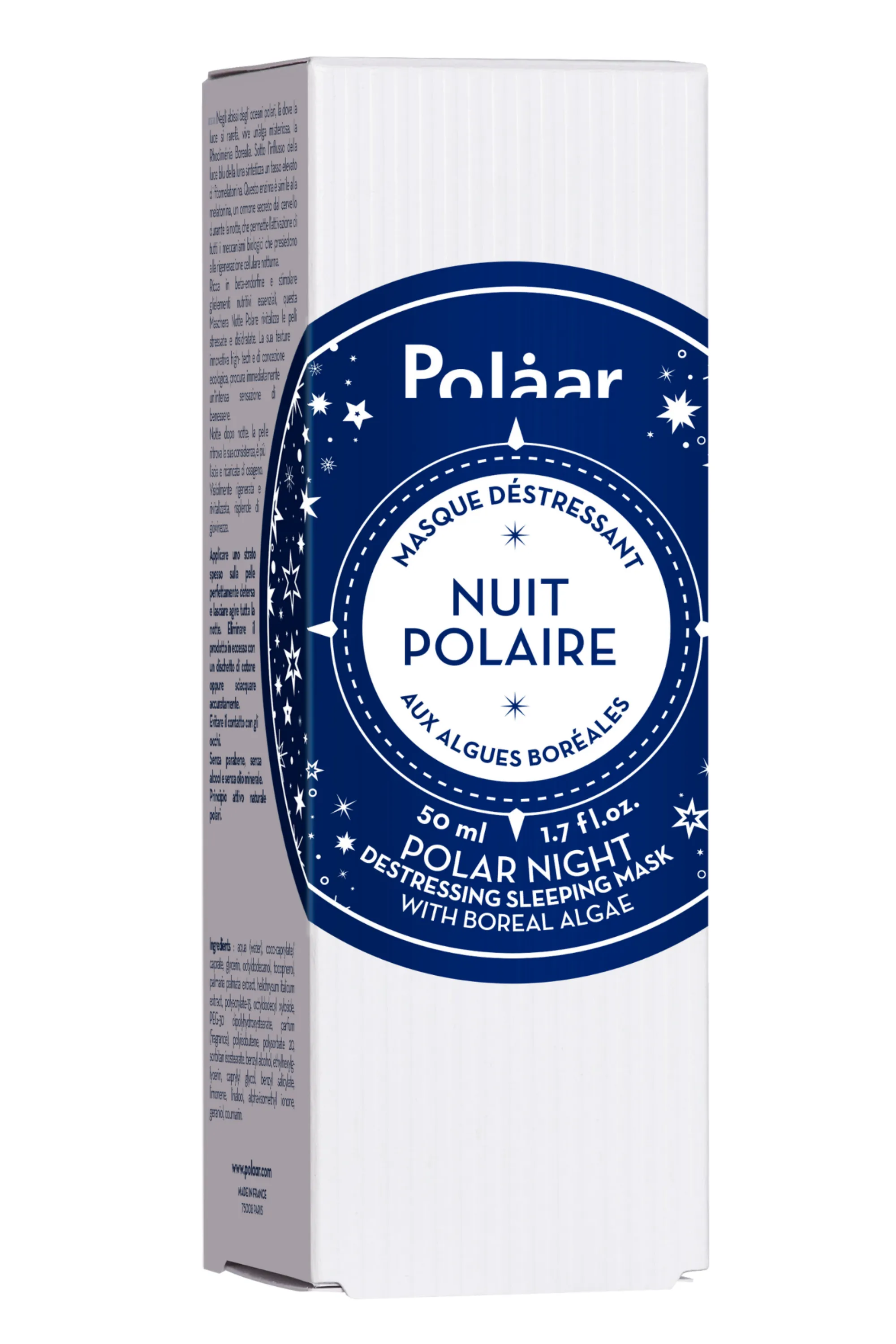Polaar Masque déstressant Nuit Polaire aux Algues Boréales-50 ml