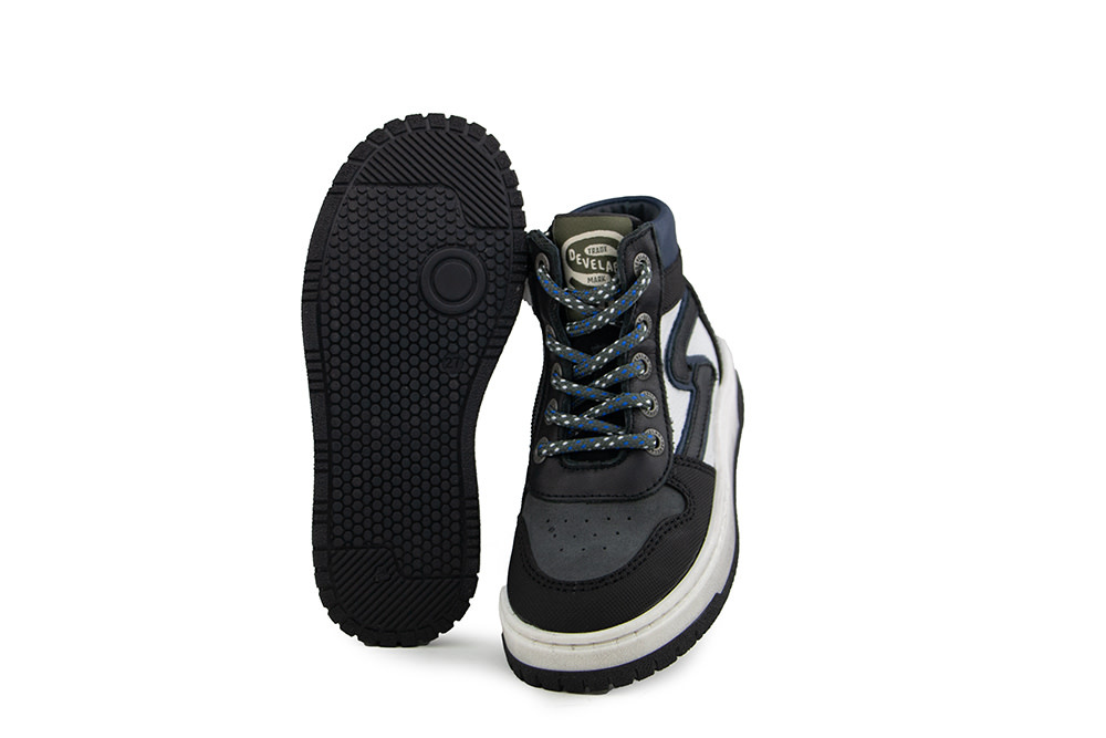 Develab Hoge Sneaker Blue Combi