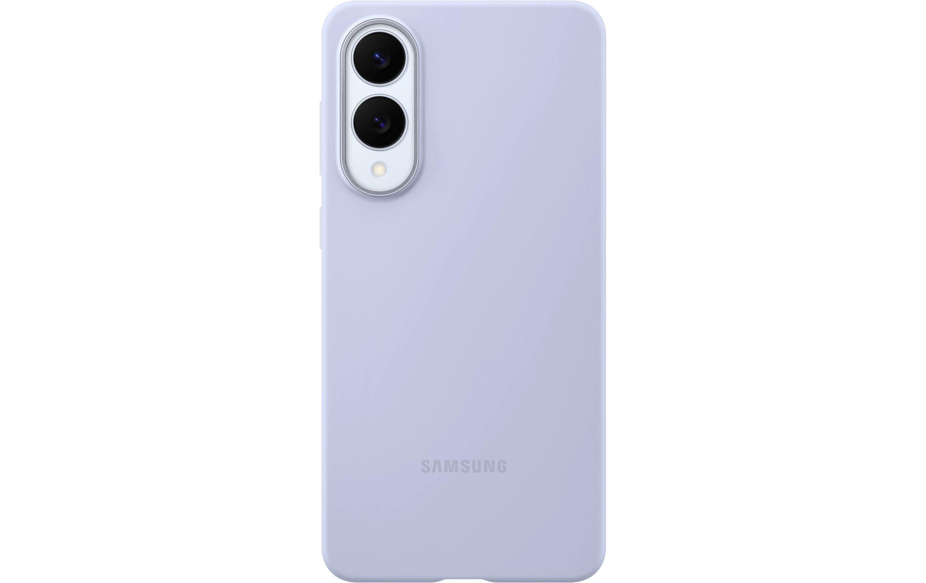 Back Cover Silicone Galaxy S25 Edge BlauModerne Handyhülle aus ultradünnem und griffigem Silikon für das Samsung Galaxy S25 Edge