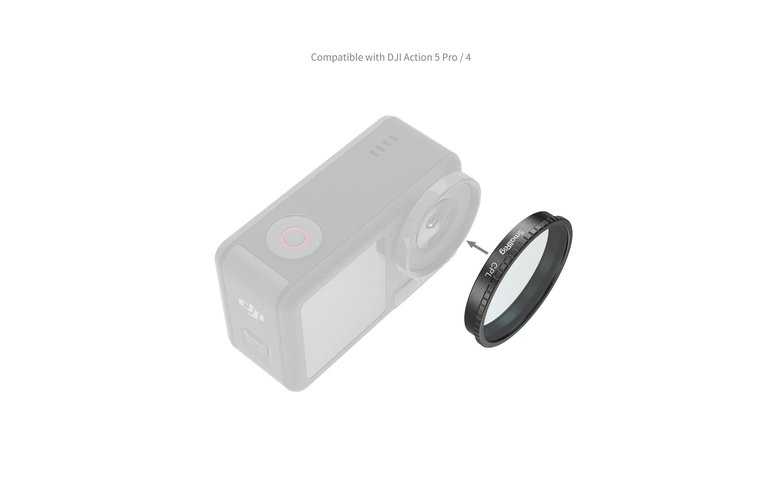 ND-Filter-Kit für DJI Osmo Action 5 Pro / 4Speziell für DJI Osmo Action 5 Pro und Action 4 entwickelt