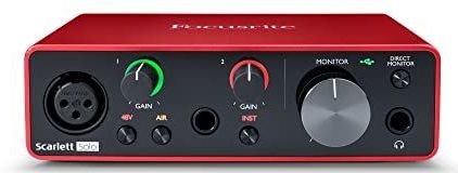 Focusrite - Scarlett Solo 3e Generatie - USB-audio-interface - Professionele Geluidsopnames
