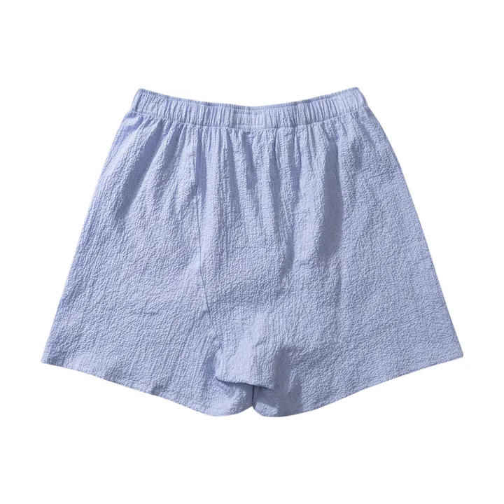 Edmmond Studios Boxer Seersucker | Bleu