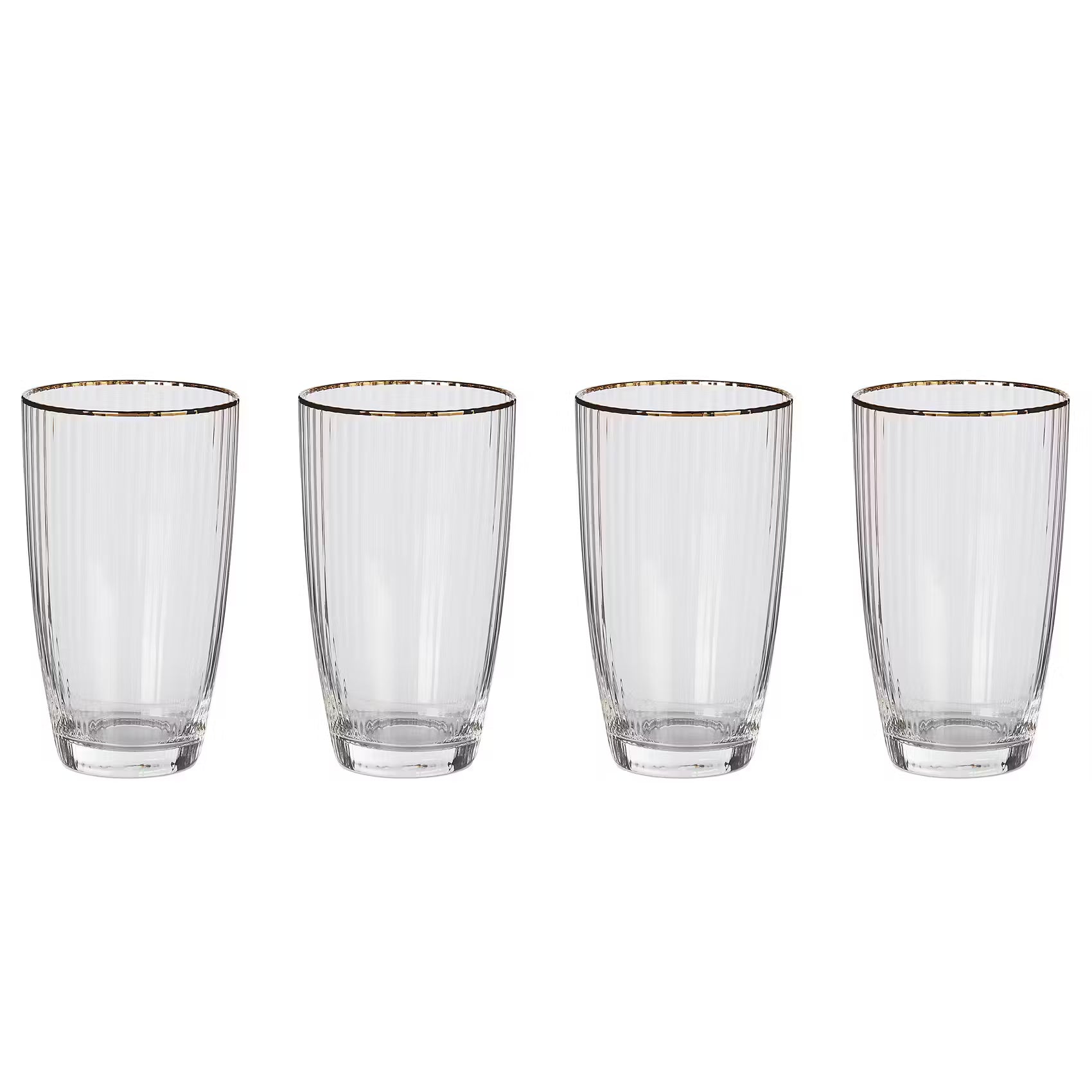 GOLDEN TWENTIES Londdrinkglas 4er-Set