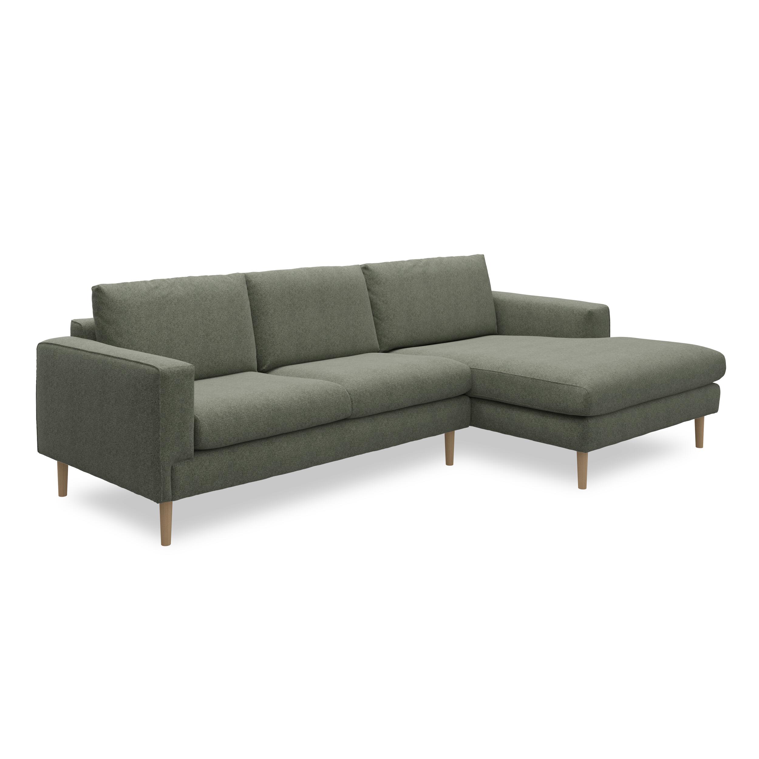 Nyland højrevendt sofa med chaiselong