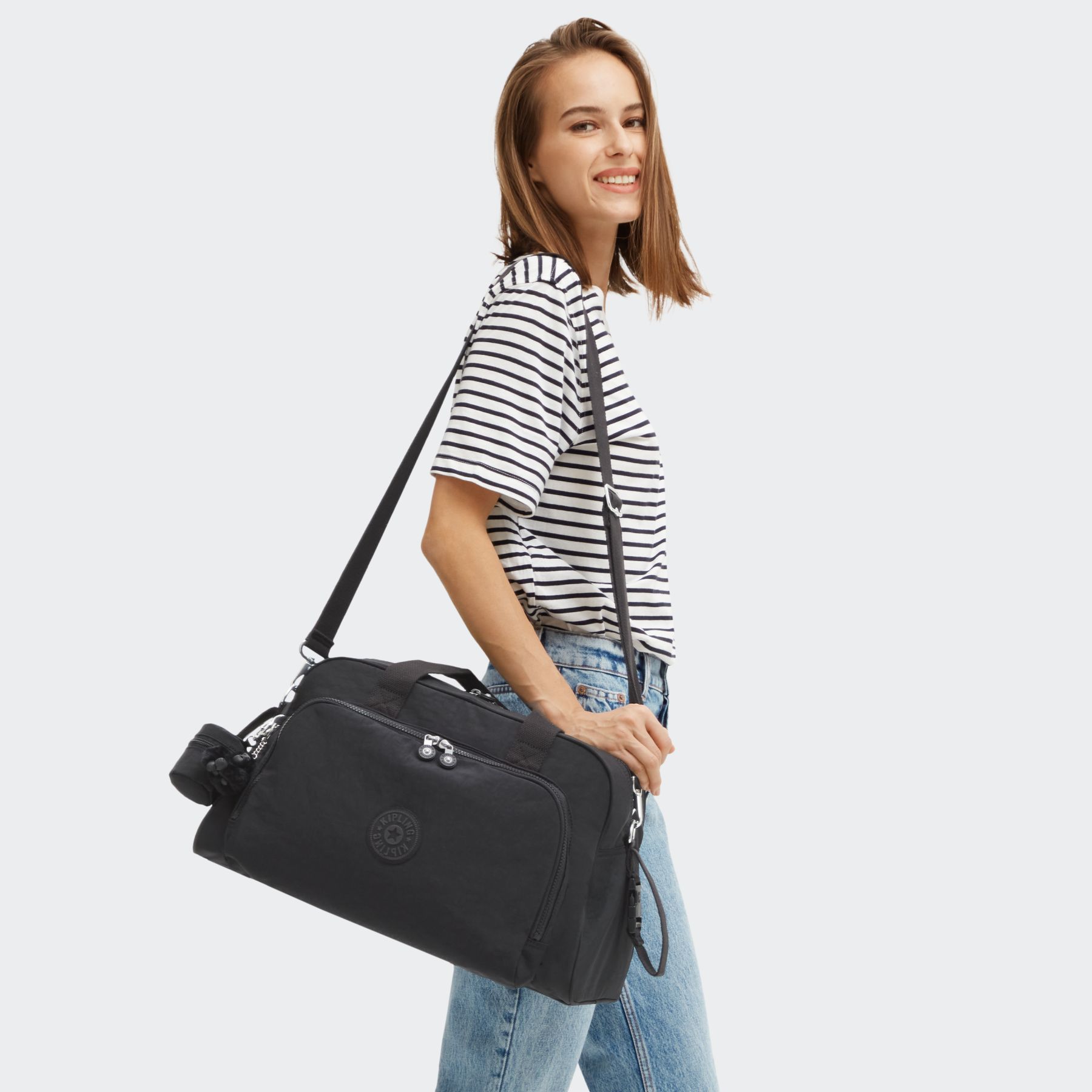CAMAMA Sac À Langer avec Matelas à Langer - Black Noir