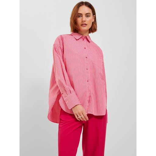 JJXX Jamie Skjorte, Cerise Stripe, L