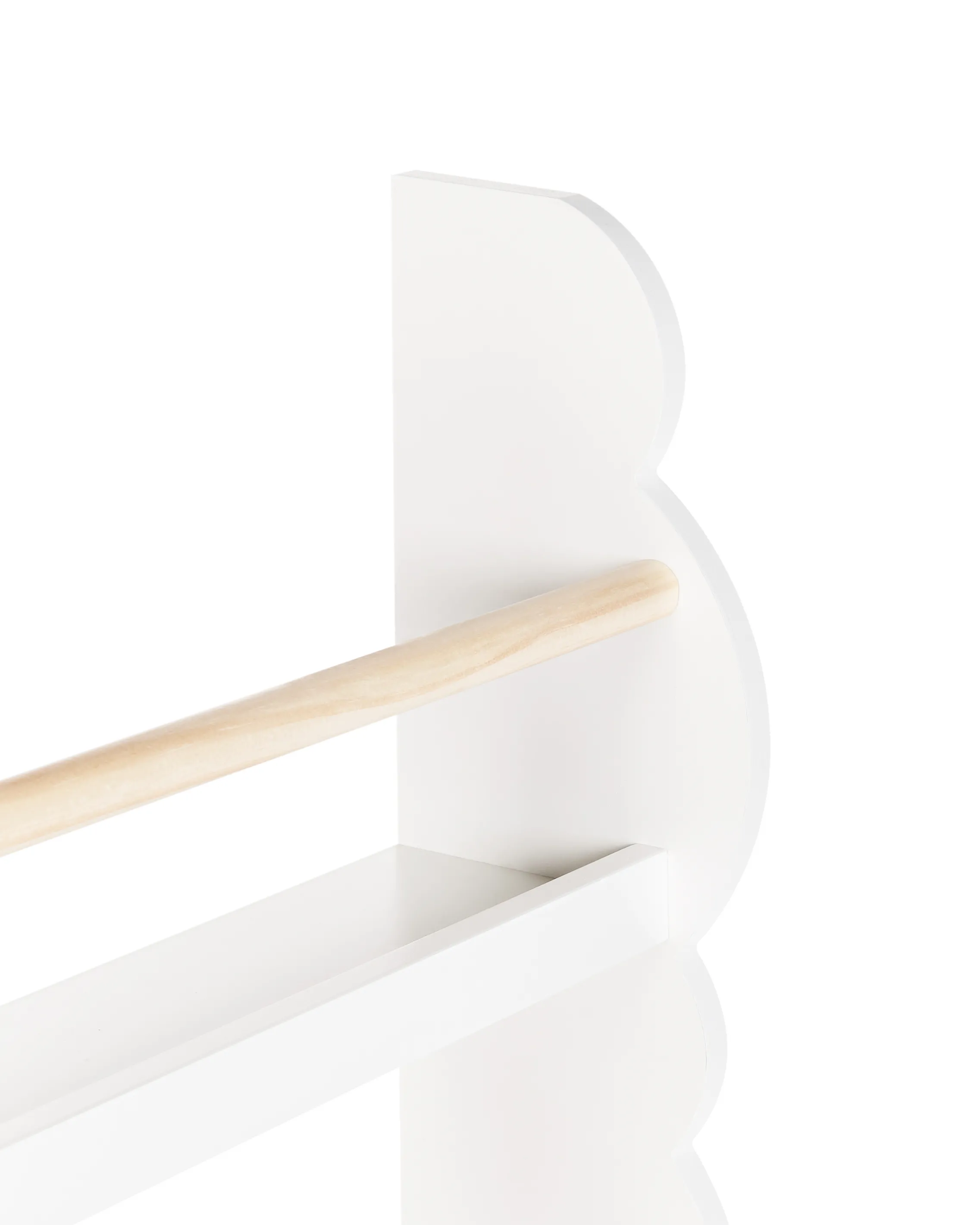 Wandplank RIGOLET 80 cm Wit
