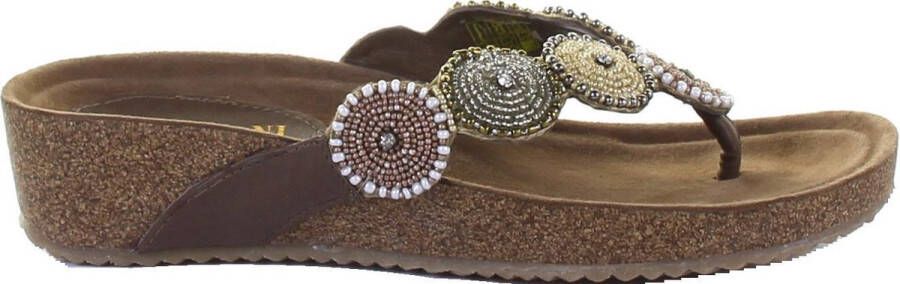 Lazamani Dames Slippers 75.455 Beige | Beige | 75.455 Beige