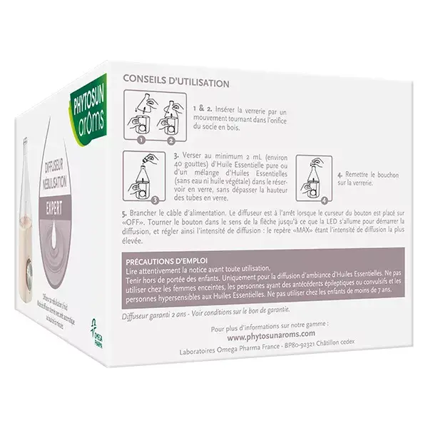Difusor de óleos essenciais Phytosun Arôms Nebulizador