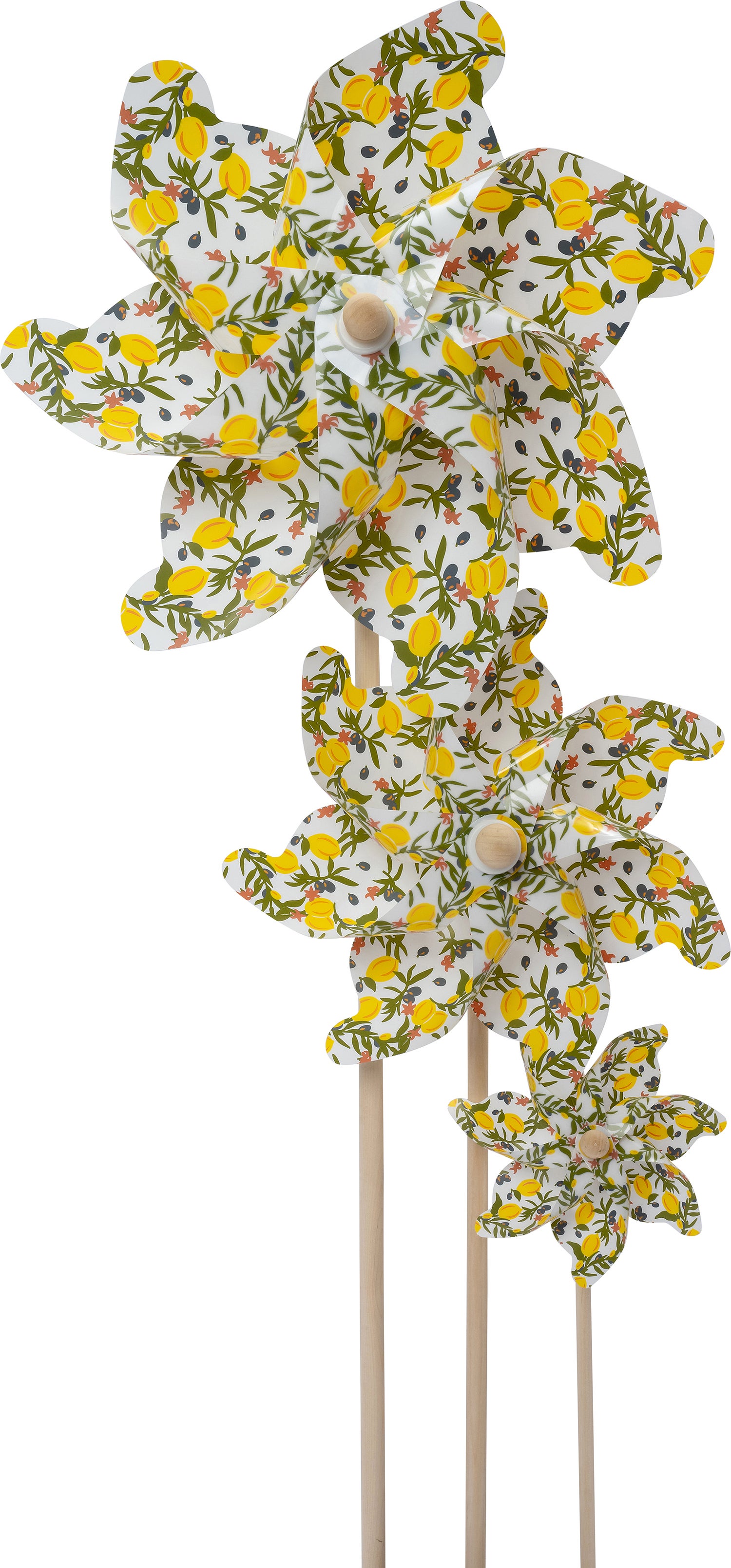 Intratuin tuinsteker Milly groen citroen D 31 H 75 cm
