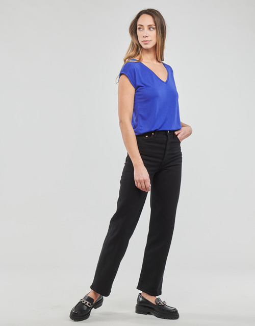 Pieces - PCKAMALA TEE - Bleu
