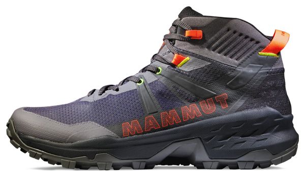 Chaussures de Randonnée Mammut Sertig II Mid Gore-Tex Gris/Orange