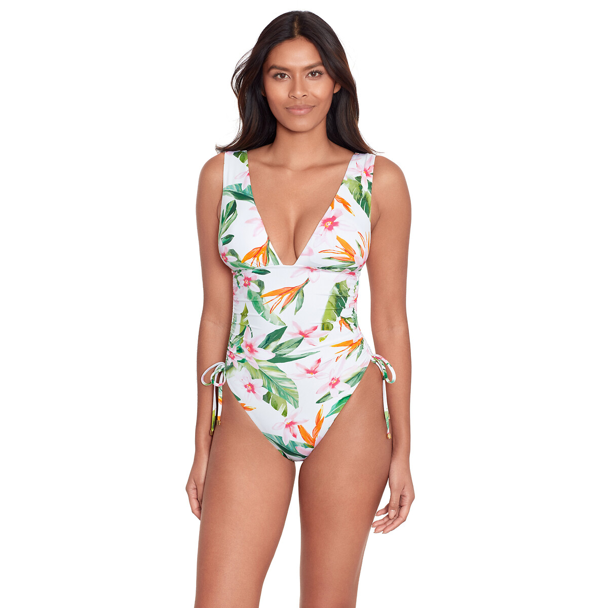 LAUREN RALPH LAUREN<br>Aquarela Floral Tropical Badpak