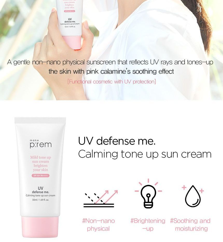make p:rem - UV Defense Me. Kalmerende zonnebrandcrème