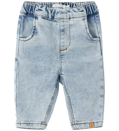 Lil Atelier Jeans - Noos - NbmBen TapeRød - Light Blue Denim