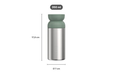 Ellipse isoleer koffiebeker 350 ml – Nordic sage