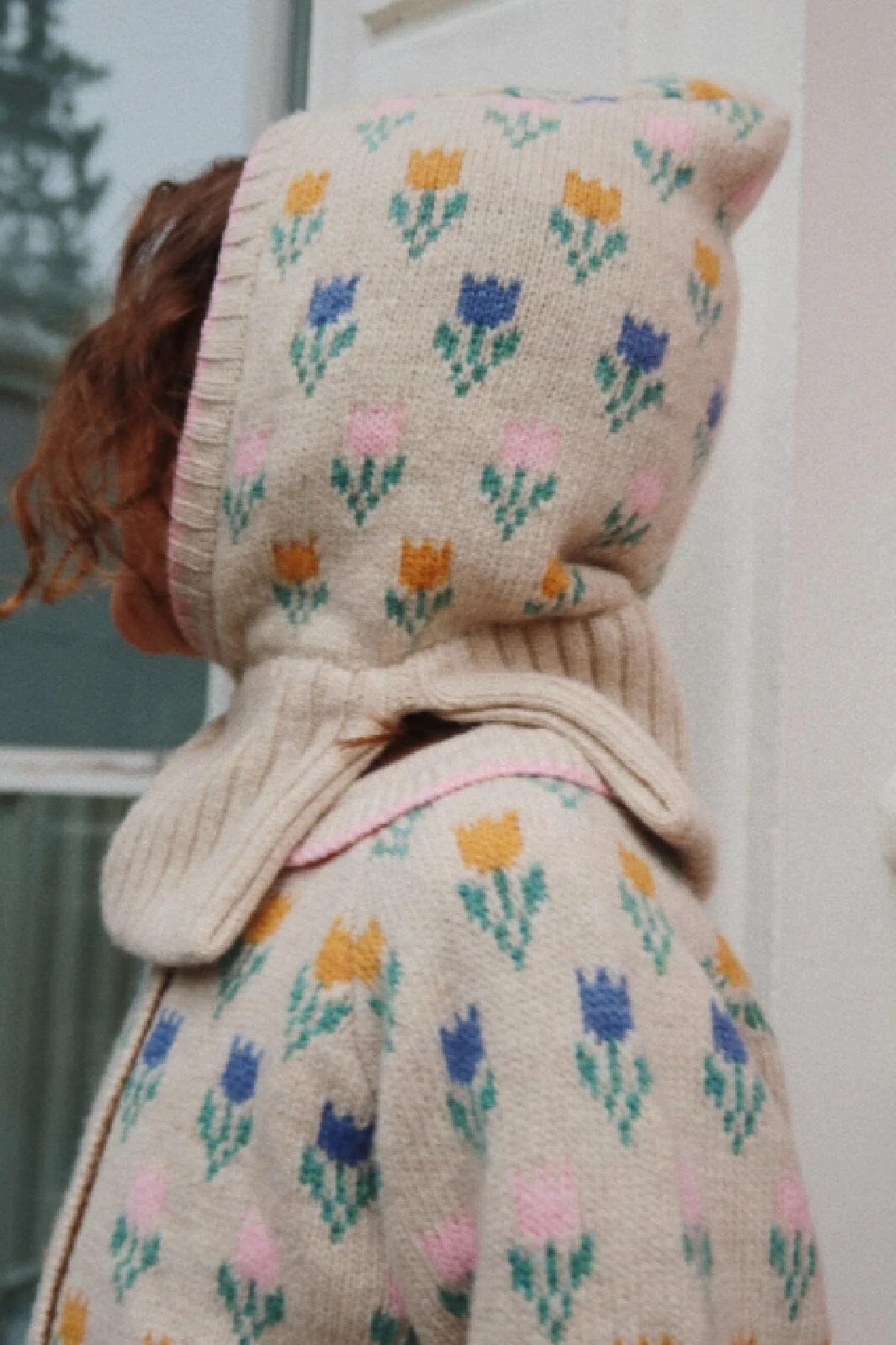 Konges Sløjd Belou Tulipe Knit Balaclava